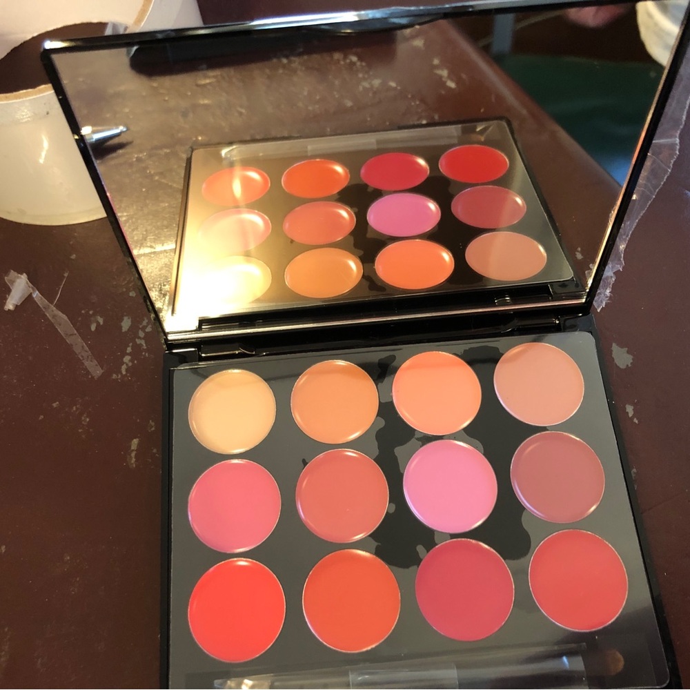 ISH NIB 12-Color Lip Palette & Brush